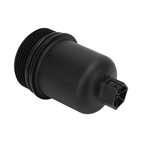KIMISS Tapa de la Cubierta de la Carcasa del Filtro de Aceite 1103J5 Reemplazo de la Tapa del Filtro de Aceite ABS para Piezas de Repuesto Automotrices de Alto rendimiento//y Accesorios/