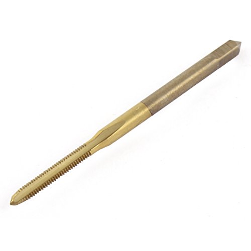 Aexit M2.5 X 0.45 40mm Long Straight Flute Ti Coated Spiral Point Tap (6d3cae6d3f834f05cccf9ccc73977651)