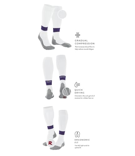 Image of FALKE Women's RU Compression Energy Running Socks, 1 Pair