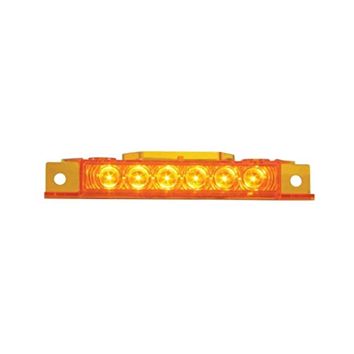 6 LED Volvo VNL Cab Light - Ámbar LED/Ámbar Lente miniatura 4