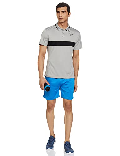 Image of Reebok Men's Solid Regular Fit Polo Shirts