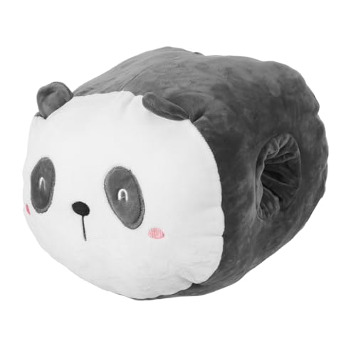CHICAMPERA カイロ機能付き かわいい 熊猫柄 暖手抱枕 クッション兼用手温め枕 腕枕用クッション 抱きしめて使える 寝室やオフィスのリラック