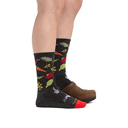 Image of Darn Tough Vermont Women's Farmer's Market Crew Lightweight Socks | 66% Merino Wool, True Seamless Toe, keeps feet dry, all-weather performance, arch support, knit in Vermont USA