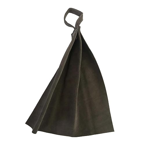 DONGKER Manicotto Cani Pelle,15,7' Giocattolo Masticare per Cane con Manico Robusto Panno da Mordere per Cani Addestramento e Gioco