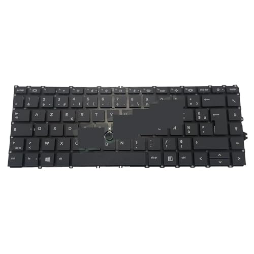 �p�� PT-BR �u���W�� �X�y�C���� �t�����X�� AZERTY �o�b�N���C�g�t���L�[�{�[�h HP EliteBook 840 745 G7 G8 ZBook Firefly 14 L87608-001 �L�[�{�[�h�p(French backlit)