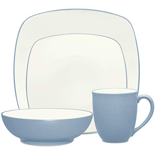 Noritake Colorwave Ice 4-Piece Square Place Setting, Service for 1