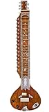sitara Sitar indien en bois de cèdre avec manche renforcé. Peut résister à une tension de 19 cordes. Configuration Ravi Shankar