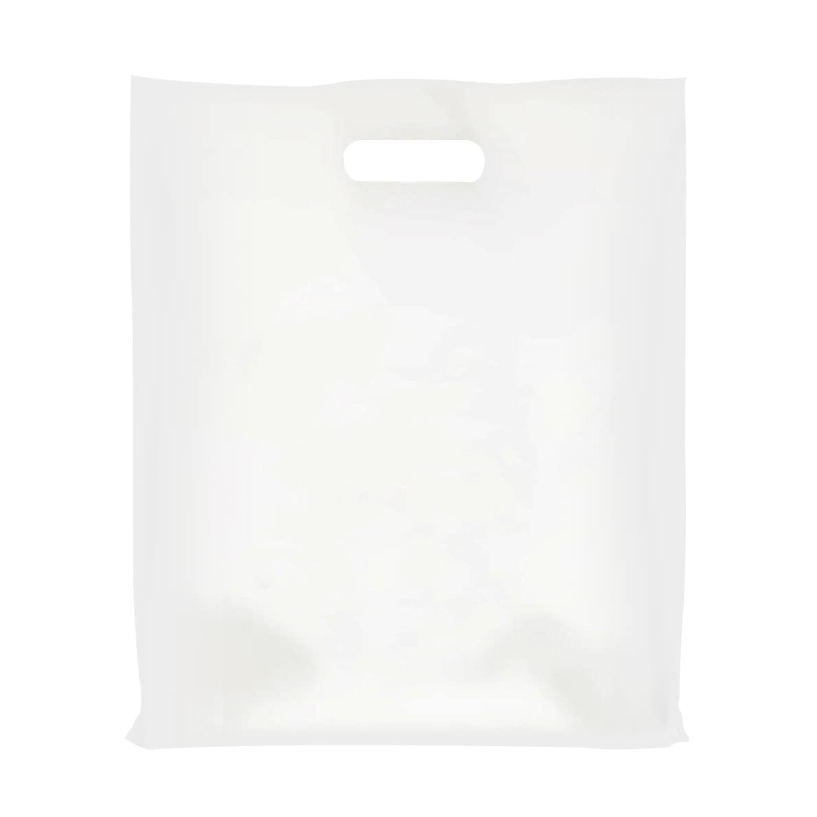 Purple Q Crafts Plastic Bag with Die Cut Handle Bag 15