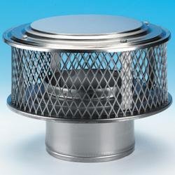 HomeSaver Pro 10" 316-Alloy Stainless Guardian Cap with 3/4" Mesh