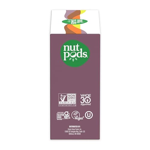 nutpods Cafe Collection - Unsweetened Non Dairy Creamer - Coffee Cake, Pistachio, Hazelnut, and Classic Chocolate - Keto Creamer, Whole30, Gluten Free, Non-GMO, Vegan, Sugar Free, Kosher (4-Pack)