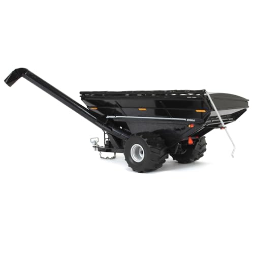 Spec Cast 1/64 Brent V1300 Grain Cart metálico negro miniatura 4