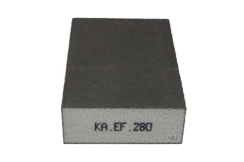 KA.EF. Schleifschwamm Korn 280 P1000 Schleifmatte Schleifpad Vlies Schleif Scheiben Cover