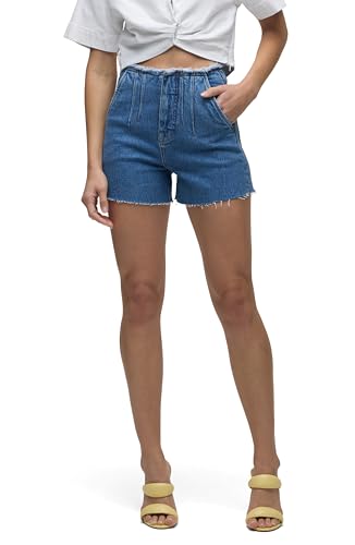 Short jean femme high-rise Hudson Harlow qui galbe la silhouette confortablement
