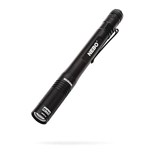 6713 Nebo Inspector 180 Lumen Waterproof Pocket Stylus Pen Light With Clip For Compact Edc,Black #TOP26