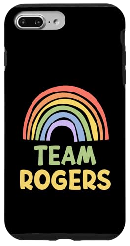Happy Colorful Team Rogers Rainbow Pride Green Yellow X}zP[X iPhone 7 Plus/8 Plus p