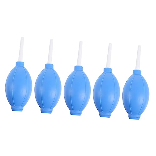 Uonlytech 5pcs Portable Air Blower for Pc Electronic Duster Lens Camera Cleaner Silicone Dust Cleaner Random Color