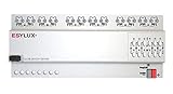  ESYLUX KNX-Jalousieaktor CU-DIN SB 6-CH10AKNX 12-Fach 10A 6-Kanal DIN;DIN Rail Bussystem-Jalousieaktor 4015120430367