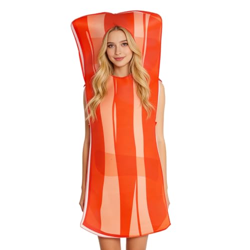 Costume de bacon aux œufs pochés adulte pour soirée déguisée originale