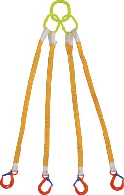 大洋 ４本吊 インカリフティングスリング １．６ｔ用&times;１．５ｍ 4ILS1.6TX1.5
