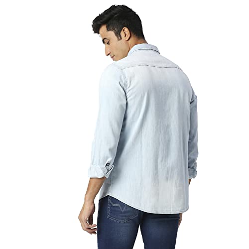 Image of Pepe Jeans Men's Cotton Regular Fit Shirt