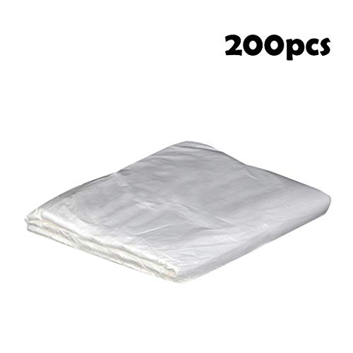 Voberry Barber Cape, 200 Pieces Hair Cutting Cape Disposable Neck Shawl Salon Hairdressing