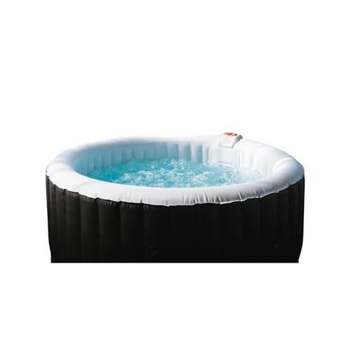Spa Gonflable 4 Places Rond Ospazia - Diamètre : 185 cm - Filtre et bâche Inclus