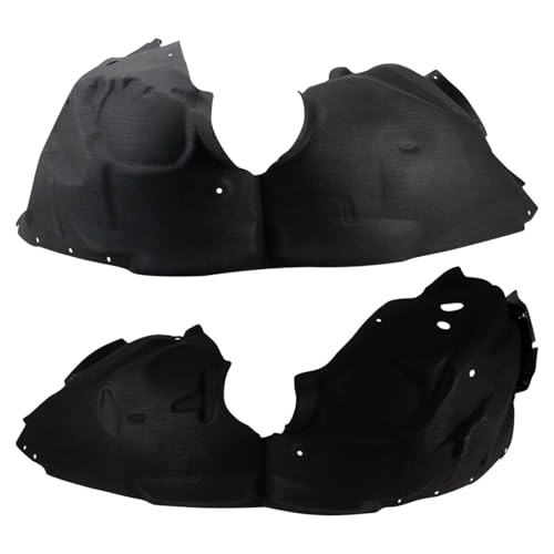 Image of TRQ Front Inner Fender Liner Set Compatible with 2019-2023 Ford Edge FO1248197 FO1249197