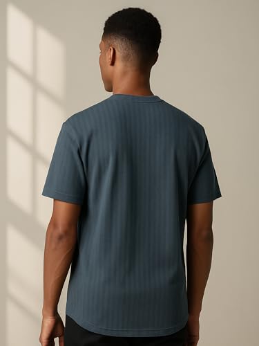 Image of Dollar Club Men's Cotton Round Neck Solid T-Shirt