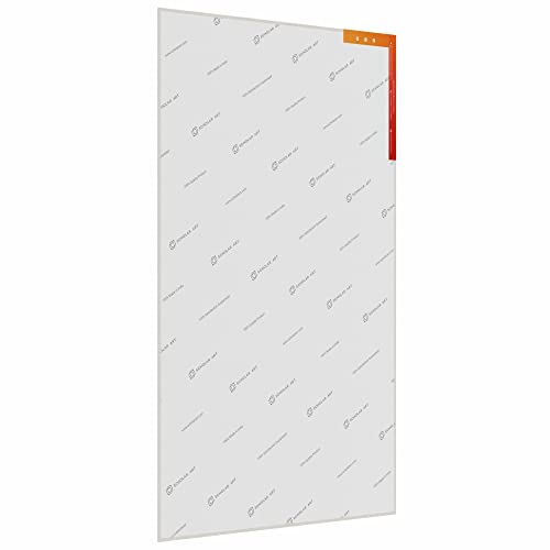 Image of Scholar Art Hobby Series 04 Oz (230 GSM) 100% Cotton Canvas Panel Board for Painting (White Blank Canvas Boards for Acrylic Paint, Oil Paint, Wet & Dry Media) | 20 inchx30 inch (50x75 cm), Pack of 6