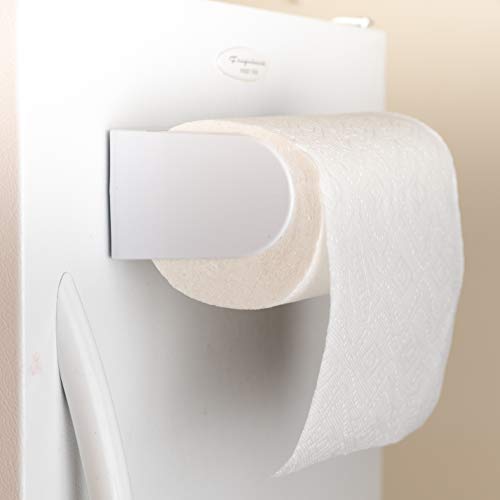 Homeries White Magnetic Paper Towel Holder