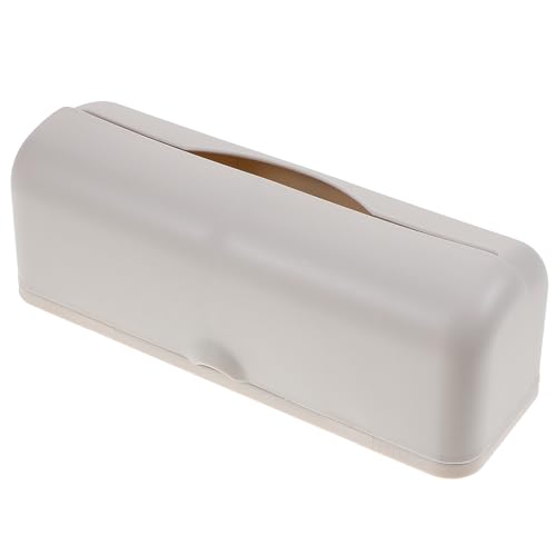 VINTORKY Dispensador de Bolsas de Basura para Montaje en Pared Caja Porta Bolsas de Plástico Gris Gran Capacidad 18x6x6 de Supermercado Ahorro y Almacenamiento en Cocina