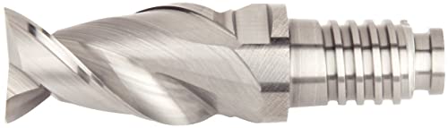 Image of WIDIA 6151068 Duolock Duo Lock Inch End Mill 0.3593 Inch Dia, 0.5626 Inch Max Depth, 1.3346 inch Length, Empty Duo-Lock Carbide Uncoated 2 Flutes
