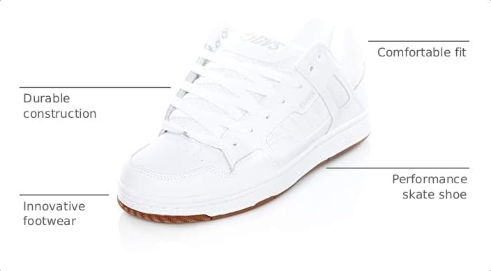 Image of Dvs Footwear Mens Enduro 125 Skate Shoe Sneaker