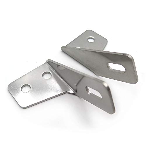 HTTMT- USMT447-005-SR- Placa de Soporte para Horquillas Fender para Alforjas compatible con H-D Touring 1985-2008 miniatura 5