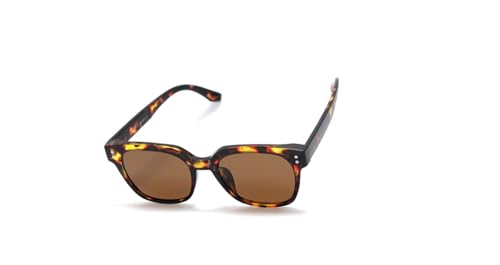 Óculos De Sol Feminino Gatinho Grande Com Lentes Polarizadas Lb-05 (Marrom-Tartaruga)