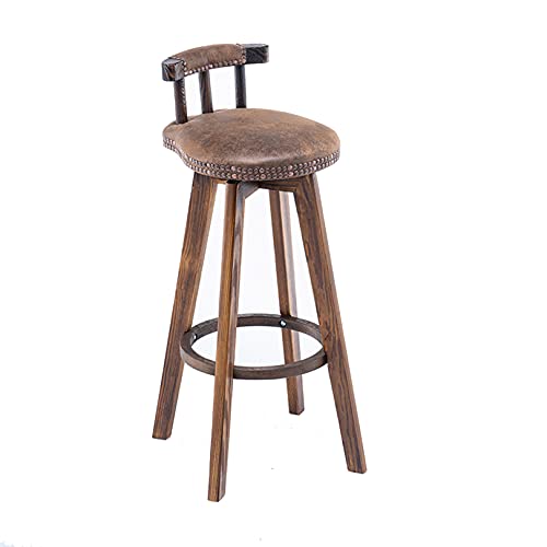 Taburetes de bar industriales con respaldo, sillas de pub modernas sin brazos, decoración perfecta para el hogar, muebles de bar