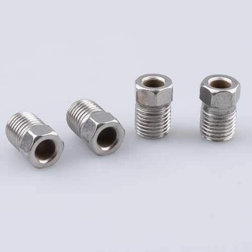 AC PERFORMANCE 3/8 x24 Inverted Tube Nuts for 3/16