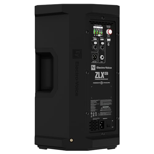 Electro-Voice ZLX8P-G2 Powered Loudspeaker 8" | Next Gen Performance | Bluetooth Streaming & Mobile App Control | Enhanced SPL | Dynacord Mixer with FX, AFS, PEQ - Ideal for Events & Concerts