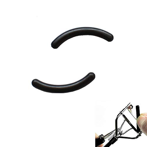 Leline's Eyelash Curler Refill pads, 2pcs Rubber Replacement Pads for Standard Eyelash Curler