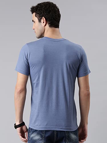 Image of F A S O Mens Organic Cotton V-Neck T-Shirt