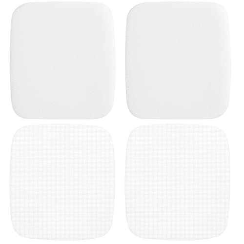 UV850 UV900 Foam & Felt Filters Replacement for Shark Rotator Navigator Lift-Away ADV DuoClean PowerFins Upright Vacuum UV850, 2 Pack Compare to Part # XFFK602UKT