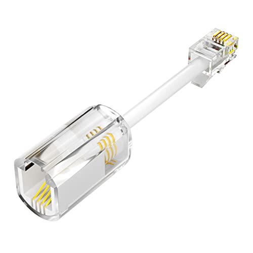 Rotatable Telephone Cord Detangler Anti-Tangle Telephone Handset Cable 360Degree Rotating Handset Cable Anti-winding Anti-tangle Telephone Handset Cable