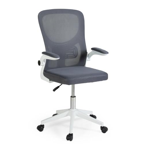 Cadeira de Escritório Mônaco Base Giratória - Cinza