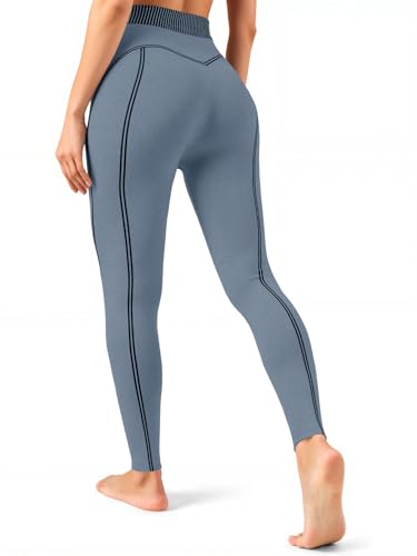 Legging de yoga anti-frottement Fisoew extensible et confortable