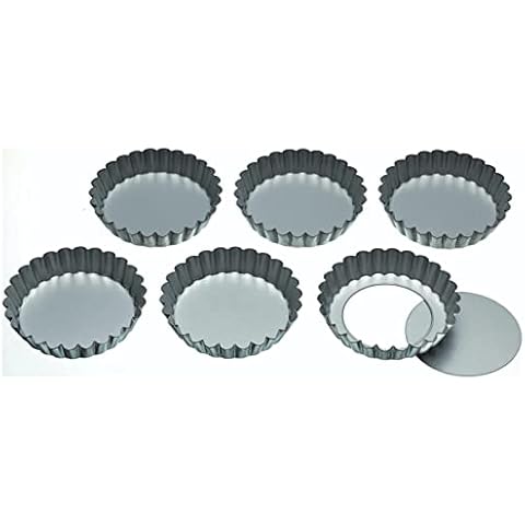 KitchenCraft Mini Tart Tin Set of 6 Cover