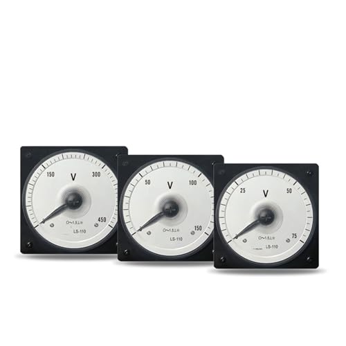 Voltmètre grand angle AC 500V LS-110 avec cadran haute précision