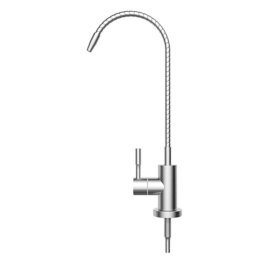 Robinet d'évier de cuisine brossé rotatif 360 pour osmose inverse