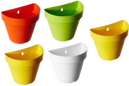 PlantaZee Hanging Pot Set Plant Container Set (Pack of 5 Plastic) (B09MLWGH7D) Amazon Price History, Amazon Price Tracker