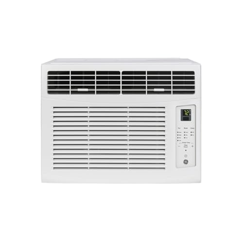 GE 6,000 BTU Electronic Window Air Conditioner with Auto Restart, Remote Control (up to 250 sq ft.)