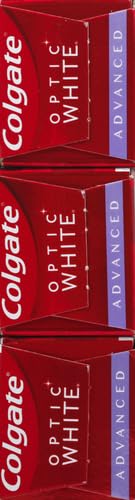 Colgate Optic White Advanced Hydrogen Peroxide Toothpaste, 6 Pack, 3.2 oz